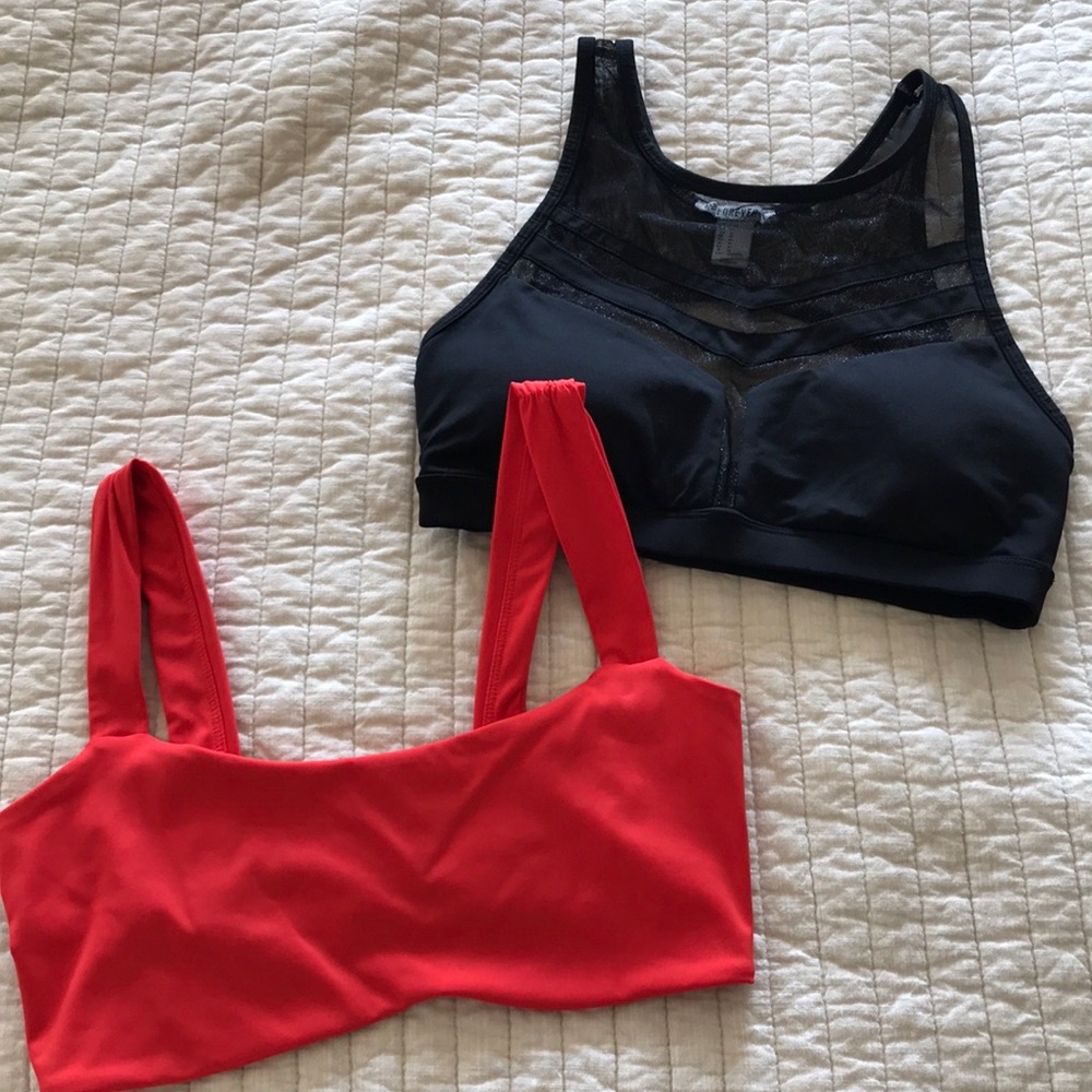 Forever 21 sports bra bundle